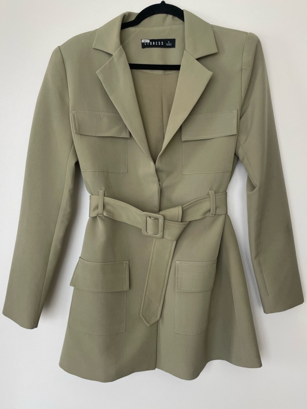 Lioness S / 4 Blazer Dress Green